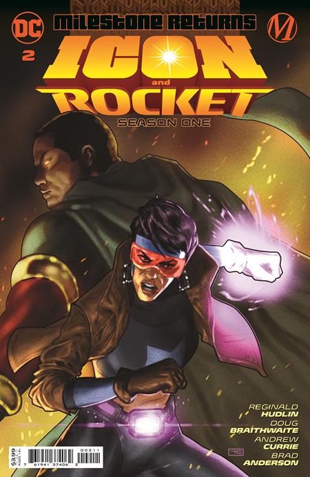 Icon and Rocket Season One (2021 DC) #2 (Of 6) Cvr A Taurin Clarke Comic Books published by Dc Comics