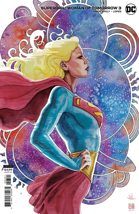 Supergirl Woman of Tomorrow (2021 DC) #3 (Of 8) Cvr B David Mack Variant Comic Books published by Dc Comics
