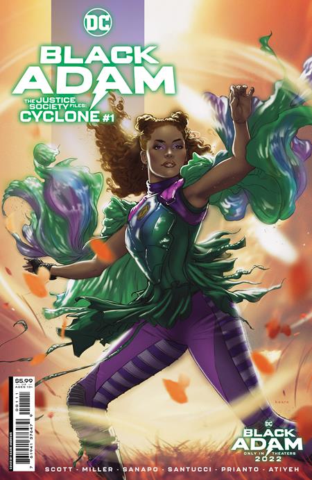 Black Adam Justice Society Files Cyclone (2022 DC) #1 (One Shot) Cvr A Kaare Andrews Comic Books published by Dc Comics