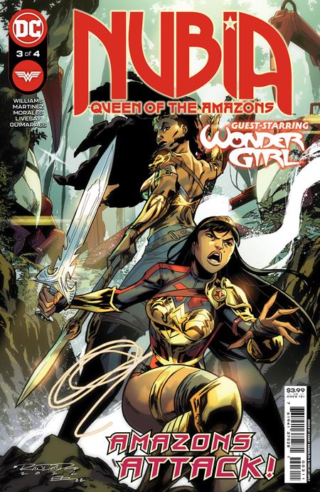 Nubia Queen of the Amazons (2022 DC) #3 (Of 4) Cvr A Khary Randolph Comic Books published by Dc Comics