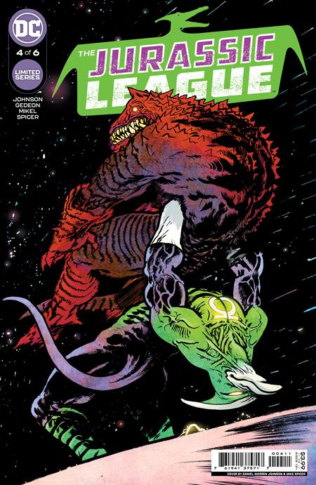 Jurassic League (2022 DC) #4 (Of 6) Cvr A Daniel Warren Johnson Comic Books published by Dc Comics