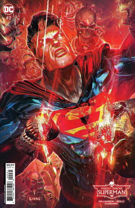 Knight Terrors Superman (2023 DC) #2 (Of 2) Cvr C John Giang Card Stock Variant Comic Books published by Dc Comics