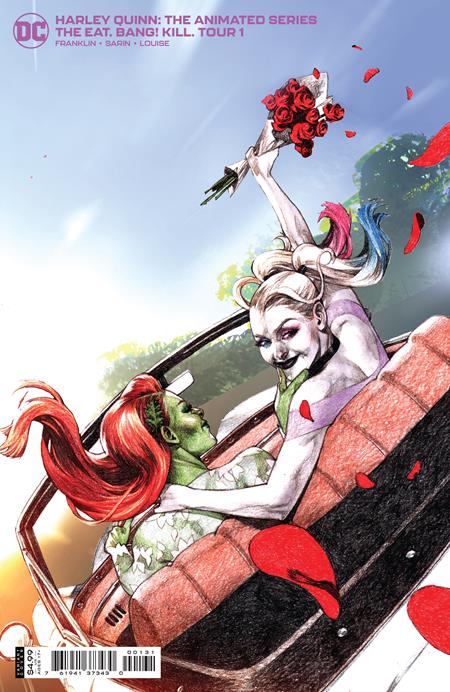 Harley Quinn the Animated Series the Eat Bang Kill Tour (2021 DC) #1 (Of 6) Cvr C 1:25 Incentive Davi Card Stock Var Comic Books published by Dc Comics
