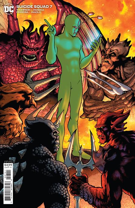 Suicide Squad (2021 DC) (7th Series) #7 Cvr B Kevin Maguire Card Stock Variant Comic Books published by Dc Comics