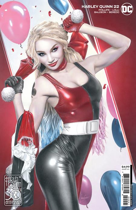 Harley Quinn (2021 DC) (4th Series) #22 Cvr C Natali Sanders Harley Quinn 30th Anniversary Card Stock Variant Comic Books published by Dc Comics