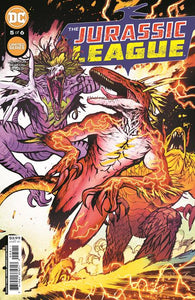 Jurassic League (2022 DC) #5 (Of 6) Cvr A Daniel Warren Johnson Comic Books published by Dc Comics