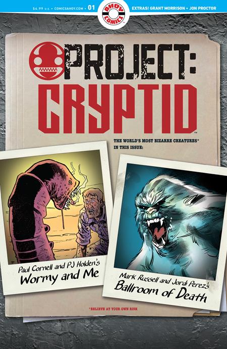 Project Cryptid (2023 Ahoy) #1 (Of 6) Cvr A Pj Holden & Jordi Perez (Mature) Comic Books published by Ahoy