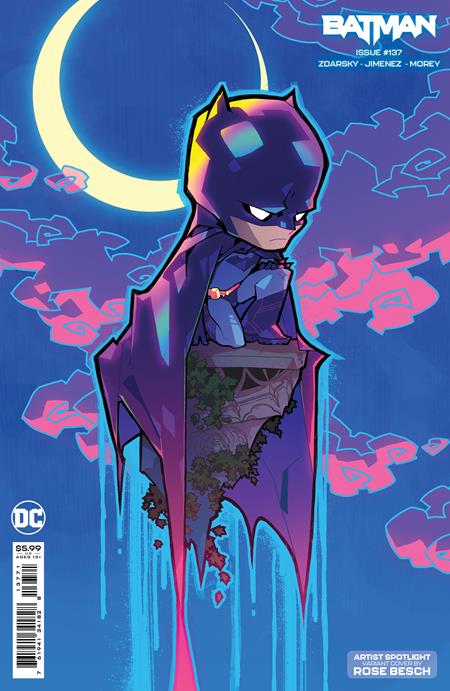 Batman (2016 Dc) (3rd Series) #137 Cvr D Rose Besch Creator Card Stock Variant Comic Books published by Dc Comics