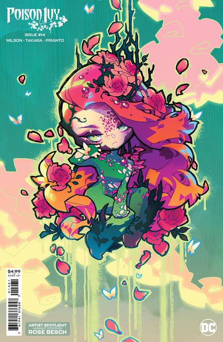 Poison Ivy (2022 DC) #14 Cvr D Rose Besch Creator Card Stock Variant Comic Books published by Dc Comics