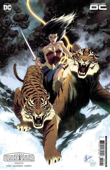 Wonder Woman (2023 DC) (6th Series) #1 Cvr G Inc 1:25 Matteo Scalera Card Stock Variant Comic Books published by Dc Comics
