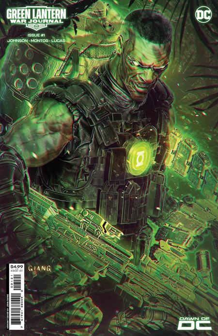 Green Lantern War Journal (2023 DC) #1 Cvr B John Giang Card Stock Variant Comic Books published by Dc Comics