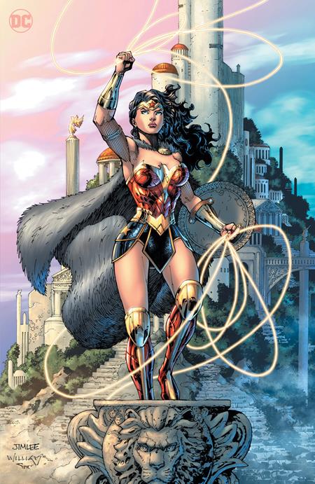 Wonder Woman (2023 DC) (6th Series) #1 2nd Printing Cvr B Jim Lee Foil Variant Comic Books published by Dc Comics