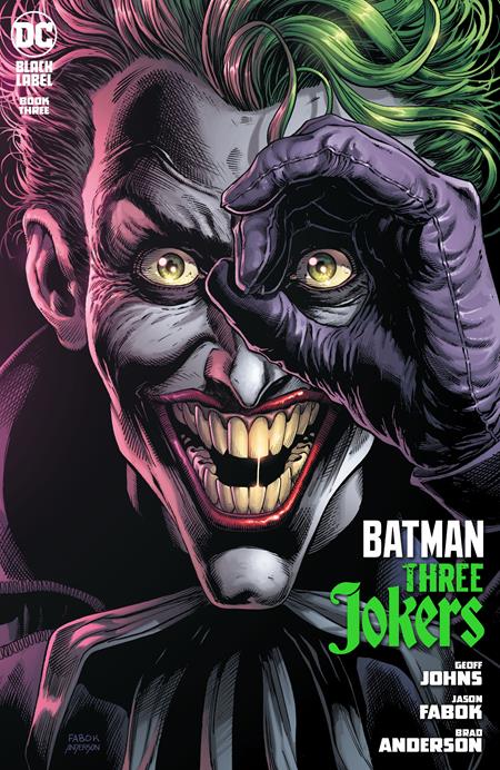 Batman Three Jokers (2020 DC) #3 (Of 3) Cvr A Jason Fabok Joker (Mature) (NM) Comic Books published by Dc Comics