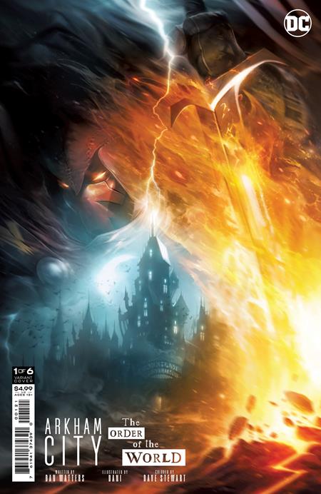 Arkham City the Order of the World (2021 DC) #1 (Of 6) Cvr B Francesco Mattina Card Stock Var (Fear State) Comic Books published by Dc Comics