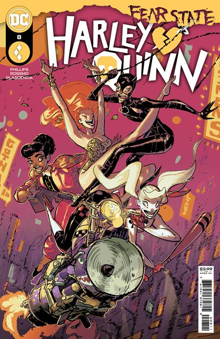 Harley Quinn (2021 DC) (4th Series) #8 Cvr A Riley Rossmo (Fear State) Comic Books published by Dc Comics