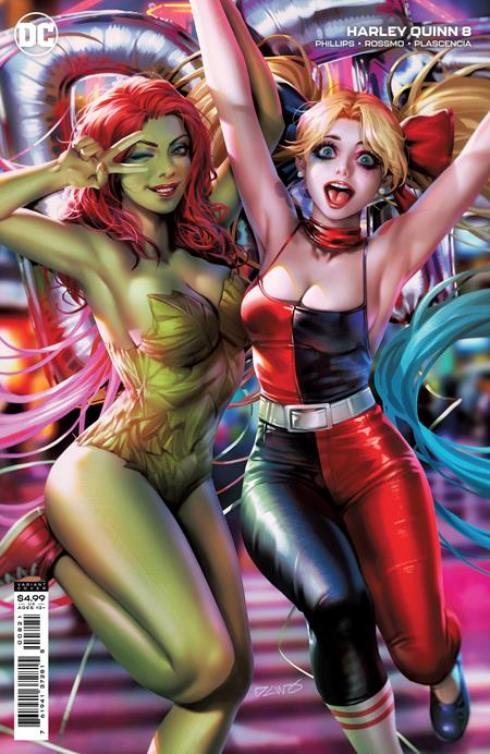 Harley Quinn (2021 DC) (4th Series) #8 Cvr B Derrick Chew Card Stock Variant (Fear State) Comic Books published by Dc Comics