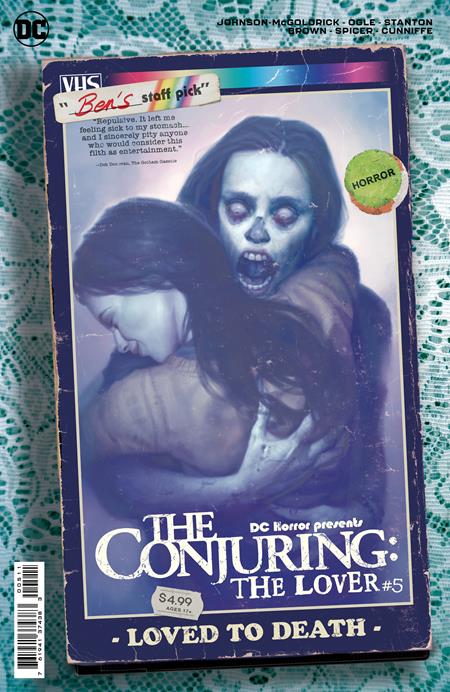 DC Horror Presents the Conjuring the Lover (2021 DC) #5 (Of 5) Cvr B Ryan Brown Movie Poster Card Stock Var (Mature) Comic Books published by Dc Comics
