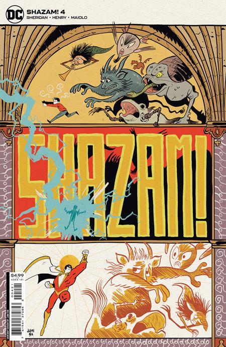 Shazam #4 (Of 4) Cvr B Juni Ba Card Stock Variant Comic Books published by Dc Comics