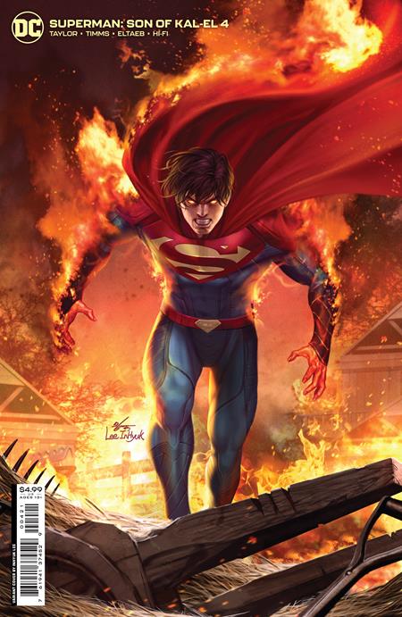 Superman Son of Kal-El (2021 DC) #4 Cvr B Inhyuk Lee Card Stock Variant Comic Books published by Dc Comics