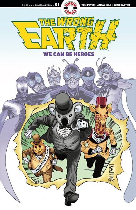 Wrong Earth We Could be Heroes (2023 Ahoy) #1 (Of 2) Cvr A Comic Books published by Ahoy Comics