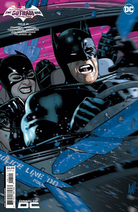 Batman Catwoman the Gotham War Scorched Earth (2023 DC) #1 (One Shot) Cvr B Adam Hughes Card Stock Variant Comic Books published by Dc Comics