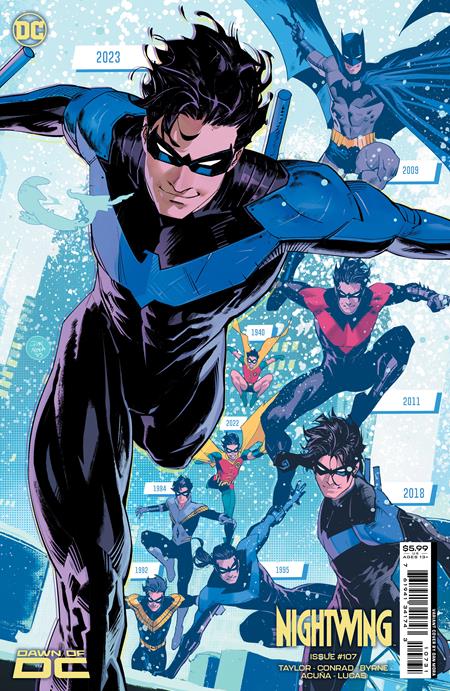 Nightwing (2016 Dc) (3rd Series) #107 Cvr C Dan Mora Card Stock Variant Comic Books published by Dc Comics