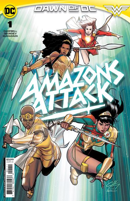 Amazons Attack (2023 DC) (2nd Series) #1 Cvr A Clayton Henry Comic Books published by Dc Comics