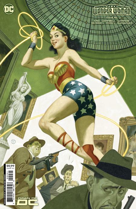 Wonder Woman (2023 DC) (6th Series) #2 Cvr C Julian Totino Tedesco Card Stock Variant Comic Books published by Dc Comics