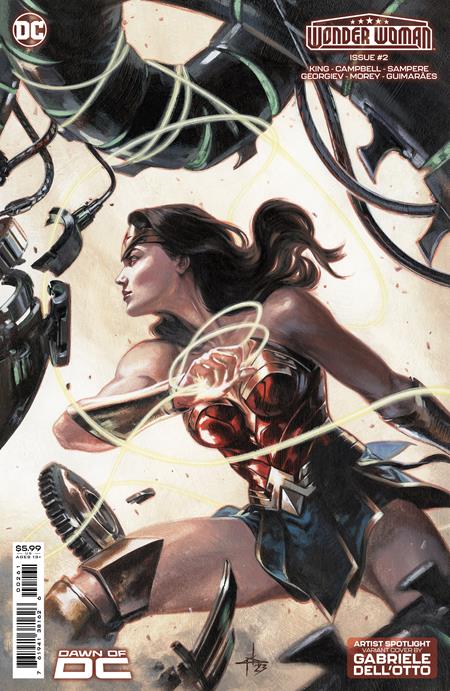 Wonder Woman (2023 DC) (6th Series) #2 Cvr D Gabriele Dell Otto Artist Spotlight Card Stock Variant Comic Books published by Dc Comics