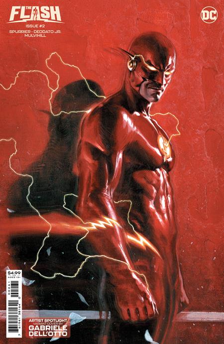 Flash (2023 DC) (6th Series) #2 Cvr D Gabriele Dell Otto Artist Spotlight Card Stock Variant Comic Books published by Dc Comics