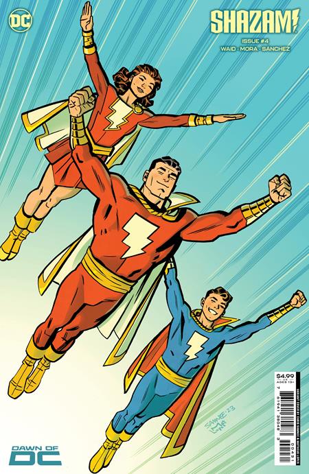 Shazam (2023 DC) (5th Series) #4 Cvr C Chris Samnee Card Stock Variant Comic Books published by Dc Comics