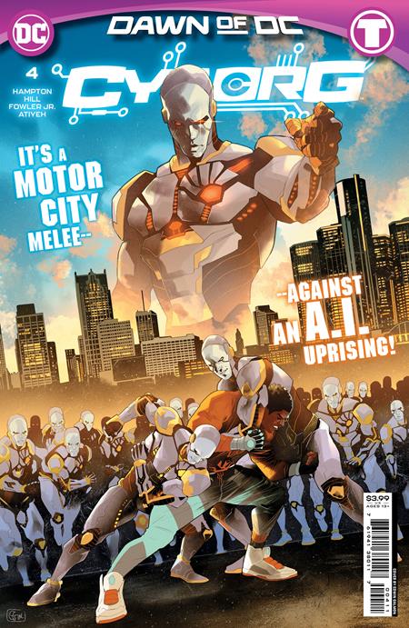 Cyborg (2023 DC) (3rd Series) #4 (Of 6) Cvr A Edwin Galmon Comic Books published by Dc Comics