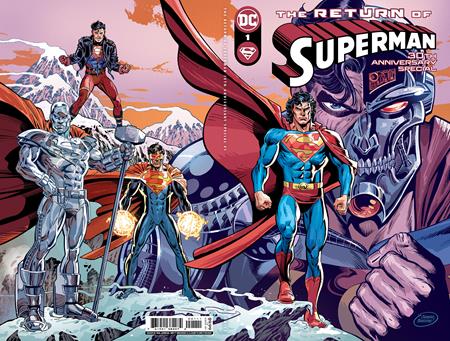 Return of Superman 30th Anniversary Special (2023 DC) #1 (One Shot) Cvr A Dan Jurgens Wraparound Comic Books published by Dc Comics