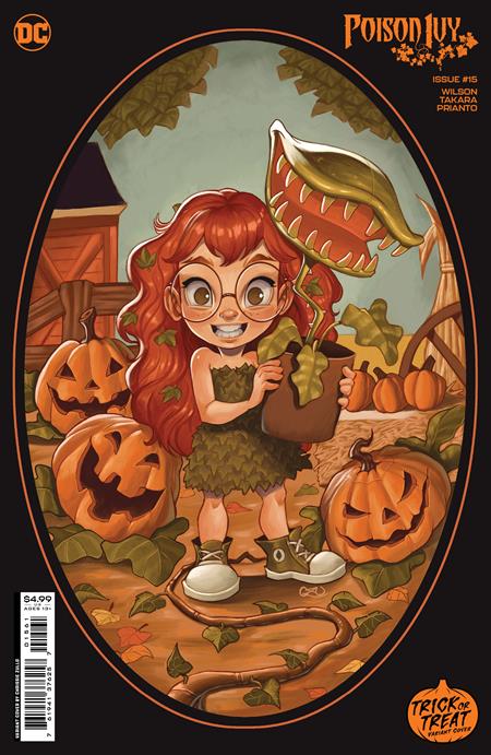 Poison Ivy (2022 DC) #15 Cvr F Chrissie Zullo Trick Or Treat Card Stock Variant Comic Books published by Dc Comics