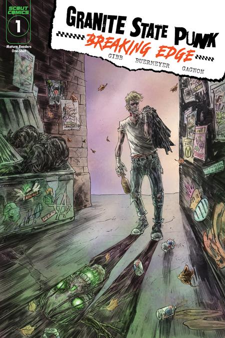 Granite State Punk Breaking Edge (2023 Scout) #1 (One Shot) Cvr A Patrick Buermeyer (Mature) Comic Books published by Scout Comics