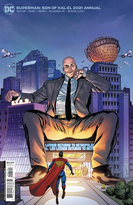 Superman Son of Kal-El Annual (2021 DC) #1 (One Shot) Cvr B Steve Pugh Card Stock Variant Comic Books published by Dc Comics