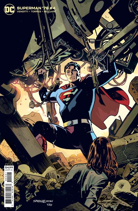 Superman '78 (2021 DC) #4 (Of 6) Cvr B Chris Samnee Card Stock Variant Comic Books published by Dc Comics