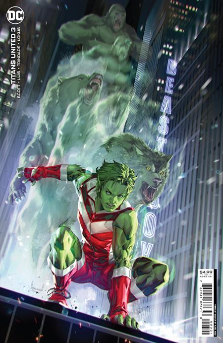 Titans United (2021 DC) #3 (Of 7) Cvr B Kael Ngu Card Stock Variant Comic Books published by Dc Comics