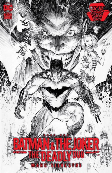 Batman and the Joker the Deadly Duo (2022 DC) #1 Lcsd Foil Card Stock Variant Comic Books published by Dc Comics