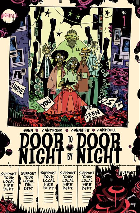 Door to Door Night by Night (2022 Vault Comics) #1 Cvr C 1:5 Incentive Marie Enger Variant Comic Books published by Vault Comics