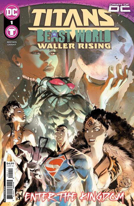 Titans Beast World Waller Rising (2023 DC) #1 (One Shot) Cvr A Keron Grant Comic Books published by Dc Comics
