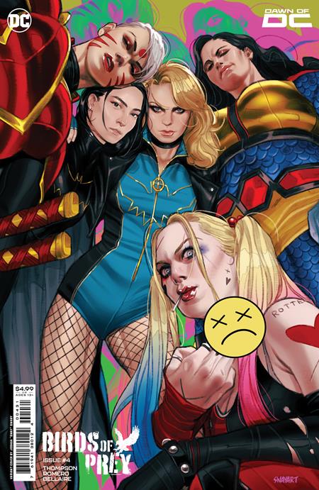 Birds of Prey (2023 DC) (5th Series) #4 Cvr C Joshua Sway Swaby Card Stock Variant Comic Books published by Dc Comics