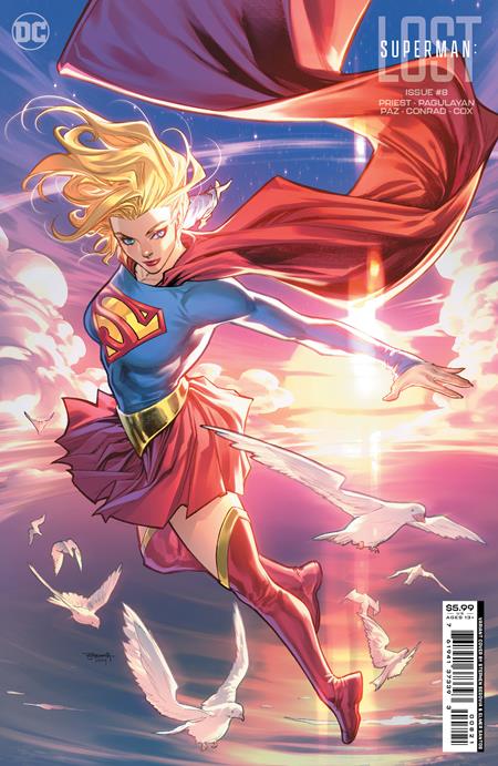 Superman Lost (2023 DC) #8 (Of 10) Cvr B Stephen Segovia Card Stock Variant Comic Books published by Dc Comics