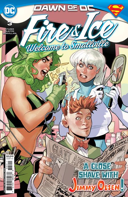 Fire and Ice Welcome to Smallville (2023 DC) #3 (Of 6) Cvr A Terry Dodson Comic Books published by Dc Comics