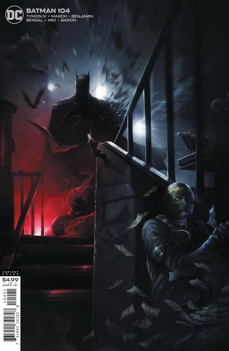 Batman (2016 Dc) (3rd Series) #104 Cvr B Francesco Mattina Card Stock Var (NM) Comic Books published by Dc Comics