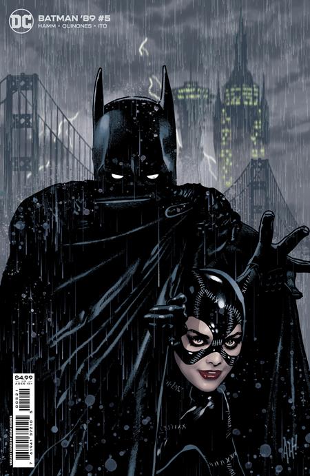 Batman '89 (2021 DC) #5 (Of 6) Cvr B Adam Hughes Card Stock Variant Comic Books published by Dc Comics
