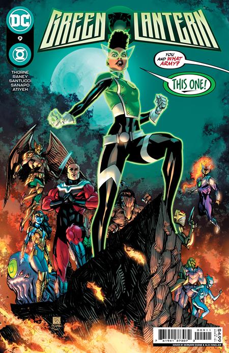 Green Lantern (2021 DC) #9 Cvr A Bernard Chang & Alex Sinclair Comic Books published by Dc Comics