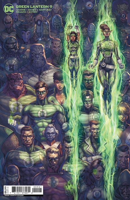 Green Lantern (2021 DC) #9 Cvr B Alan Quah Card Stock Variant Comic Books published by Dc Comics