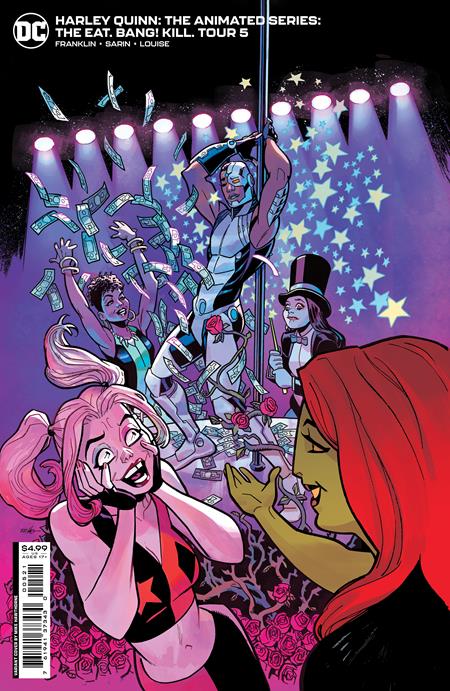 Harley Quinn the Animated Series the Eat Bang Kill Tour (2021 DC) #5 (Of 6) Cvr B Mike Hawthorne Card Stock Variant Comic Books published by Dc Comics