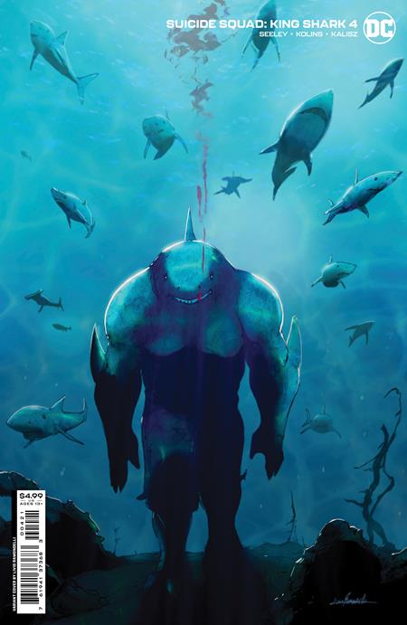 Suicide Squad King Shark (2021 DC) #4 (Of 6) Cvr B Livio Ramondelli Card Stock Variant Comic Books published by Dc Comics